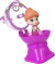 Polly Pocket - Gumball Kitty Compact Playset - Mattel