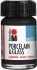 Glas Og Porcelænsmaling - Sort - Porcelain Glass Glossy - 15 Ml
