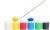 Primo - Plakatmaling 6 Bøtter 25 Ml - Basic