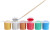Primo - Plakatmaling 6 Bøtter 25 Ml - Metallic