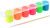 Primo - Plakatmaling 6 Bøtter 25 Ml - Neon
