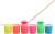 Primo - Plakatmaling 6 Bøtter 25 Ml - Neon