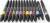 Winsor Newton - Promarker Tusser - Sæt 1 - 12 Farver