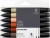 Winsor Newton - Promarker Tusser - Jord Toner - 6 Farver