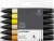 Winsor Newton - Promarker Tusser - Gule Toner - 6 Farver