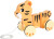 Trækdyr I Træ - Tiger - Legetøj Til Børn - Small Foot