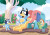 Bluey Puslespil - Super Color - 104 Brikker - Clementoni