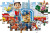 Clementoni - Paw Patrol Maxi Supercolor Puzzle - 104 - Puslespil