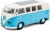 Airfix - Quick Build - Vw Camper Van - Blå - J6024