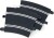 Scalextric Skinner - Radius 3 Outer Curve - 22 5 - 2 Stk - C8204