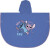 Stitch - Regn Poncho Til Børn - Blå