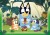Bluey Puslespil - 2X24 Brikker - Ravensburger
