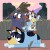 Ravensburger Puslespil - Bluey - 3X49 Brikker