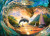 Ravensburger - Dolphin S Heart Leap Puzzle - 1000 Brikker - Delfin