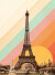 Ravensburger - Paris Rainbow Puslespil - 500 Brikker - Eiffeltårnet