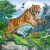 Ravensburger Puslespil - Urtidens Herskere - 3X49 Brikker