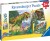 Ravensburger Puslespil - Urtidens Herskere - 3X49 Brikker