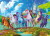 Ravensburger Puslespil - Unicorn Academy - Xxl - 200 Brikker