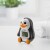 Reer - Badetermometer Pingu - Black White And Orange - 17 X 46 X 97 Cm