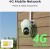 Reolink - Go Pt Plus G430 4G Lte Outdoor Battery Camera - White