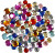 Rhinsten - Runde - Forskellige Farver - Ø 6-12 Mm - 3600 Stk