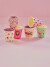 Rice - 6 Pcs Small Melamine Kids Cups Jungle Print Pink
