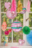 Rice - Disco Ball With Funky Stripes - Pink Silver Green And Blue - Large