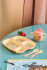 Rice - Melamine Baby Dinner Set - Coral Ocean Print - 4 Pcs
