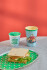 Rice - Melamine Cup With Snoopy Print - Soft Blue - 400 Ml
