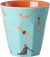 Rice - Melamine Cups With Glory Days Prints - Small - 160 Ml
