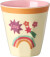 Rice - Melamine Kids Cup With Hero Print - Pink - Small - 160 Ml