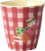 Rice - Melamine Kids Cup With Hero Print - Pink - Small - 160 Ml