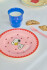 Rice - Melamine Side Plate With Pink Snoopy Print - Pink