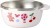 Rice - Stainless Steel Baby Bowl With Fixed Cover - Pink Fun Fair Print -