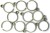 Billing Boats Fittings - Ringe - 11 Mm - 10 Stk
