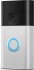 Ring - Battery Video Doorbell Satin Nickel Chime 2Nd Gen