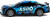 Fjernstyret Bil Med Lys - Roar Sxo6 Road Stars - 1 22 - Blå