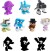 Steal A Brainrot Blind Bag Mini Figures Phat Mojo - Assorteret