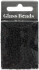 Rocaiperler - Glasperler - Ø 3 Mm Hul 0 6-1 0 Mm - Sort Frost - 25 G