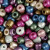 Rocaiperler - Glasperler - Ø 5 Mm Hul 1 2 Mm - Metallicfarver - 130 G