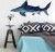 Roommates Decor - Kæmpe Haj - Wallsticker