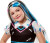 Rubies - Monster High Wig - Frankie Stein