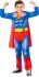 Rubies - Superman Padded Suit W Cape - 110-116 Cm