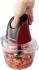 Russell Hobbs - Minihakker - Desire - Glas - Rød - 500 Ml