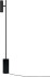 Sackit - Expo Gulvlampe - H131 Cm - Sort