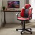 X Rocker - Gaming Stol - Juniorteen - Mid-Back - Sort Rød