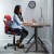 X Rocker - Gaming Stol - Juniorteen - Mid-Back - Sort Rød