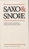 Saxo Og Snorre