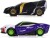 Micro Scalextric - Racerbane Med Loop - Batman Vs Joker