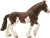 Schleich 13809 - Clydesdale Hoppe Hest - Farm World